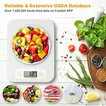 Smart Food Scale for Accurate Weighing and Nutrition Tracking