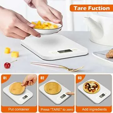 Smart Food Scale for Accurate Weighing and Nutrition Tracking