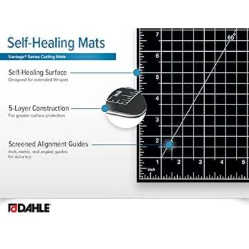 Dahle Vantage 10673 Premium Cutting Mat 24x36 Self-Healing