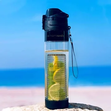 Mami Wata Fruit Infuser Water Bottle - 24 oz Stylish Design