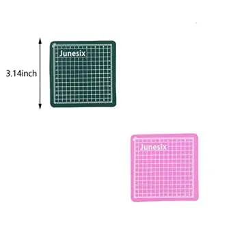 4Pieces Mini Cutting Pad Self Healing Craft Mat Small Sewing Cutting Mat Non-Slip Mini Cut Board for Scrapbooking Quilting Sewing Accessories