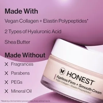 Honest Beauty Anti-Aging Cream with Vegan Collagen - 1.7 fl oz
