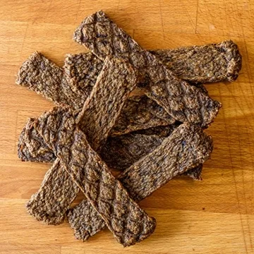 Premium Beef Jerky Dog Treats Made in USA for Immunity Digestion