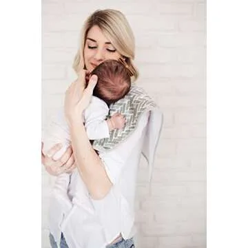 Copper Pearl Premium Baby Burp Cloths 3-Pack Absorbent Rags