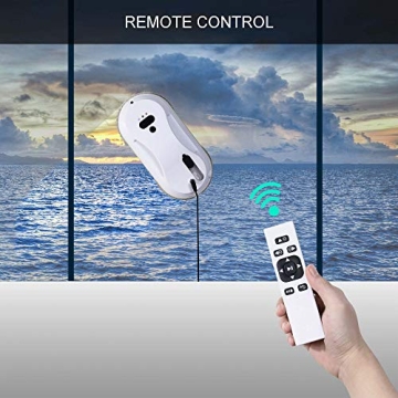 Sophinique Robot Window Cleaner with Double-Sided Spray