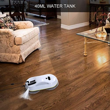 Sophinique Robot Window Cleaner with Double-Sided Spray