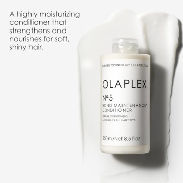 Olaplex No. 5 Bond Maintenance Conditioner, Repairs, Strengthens, & Nourishes All Hair Types, Leaving Hair Feeling Soft & Adds Shine, 8.5 fl oz"