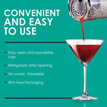 Funkin Blackberry Puree | 100% Real Fresh Fruit Juice for Cocktails, Drinks, Smoothies, Cooking 2.2 lbs with No Added Preservatives or Flavorings | Gluten Free