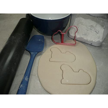 Grinch Movie Themed Set of 5 Cookie Cutters for Baking