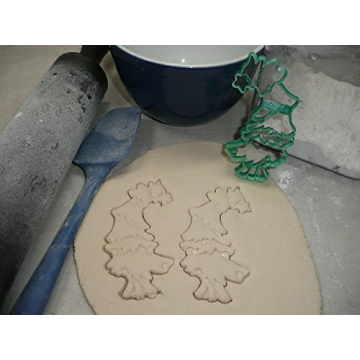 Grinch Movie Themed Set of 5 Cookie Cutters for Baking