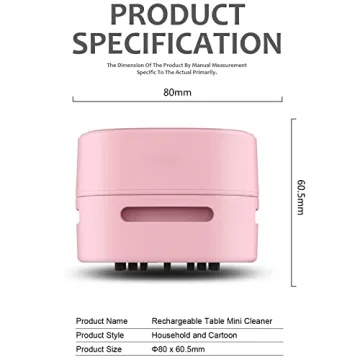 ODISTAR Mini Vacuum for Stylish and Effective Cleaning