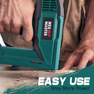 Versatile NEU MASTER NTC0060 Electric Brad Nailer and Staple Gun