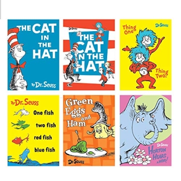 Dr Seuss Mini Memo Pad for Kids - 48 Pack