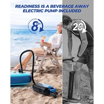 Valwix Paddle Board w/Electric Pump & Camera Mount