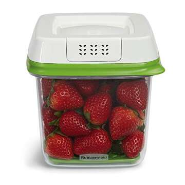 Rubbermaid Produce Food Storage, 6.3 Cup, Green