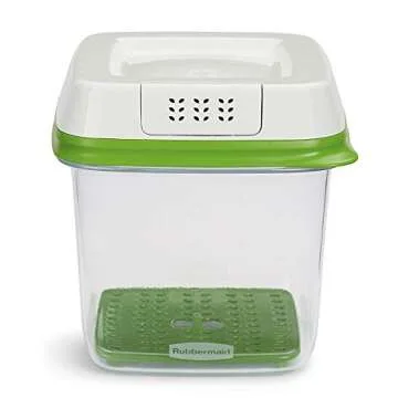 Rubbermaid Produce Food Storage, 6.3 Cup, Green