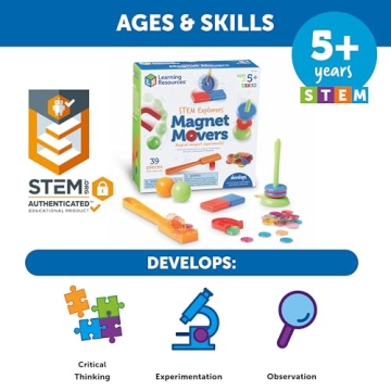 Learning Resources Magnet Movers - Engaging STEM Toy for Kids