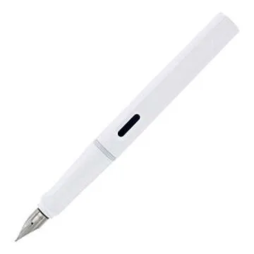 Lamy Safari White Fountain Pen - Fine Nib L19-WE-F