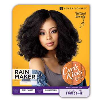 Sensationnel Hair Lace Front Wig Curls Kinks & Co Rain Maker (1)