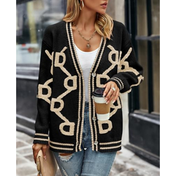 PrettyGarden Women's Knit Cardigan for Stylish Comfort