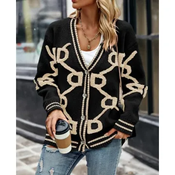 PrettyGarden Women's Knit Cardigan for Stylish Comfort