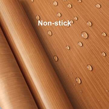 PTFE Teflon Sheet 16" x 20" - Non-Stick, Reusable Pack