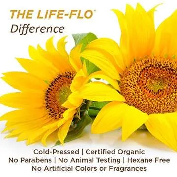 Life-flo Carrier Oil | 16oz (Pure Sunflower Oil)