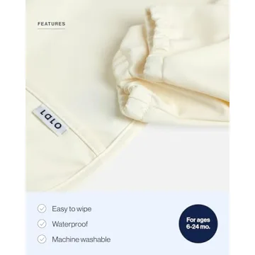 Lalo Smock Bib for Easy Mealtimes - Waterproof & Stylish