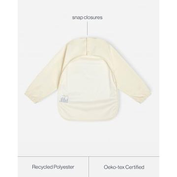 Lalo Smock Bib for Easy Mealtimes - Waterproof & Stylish