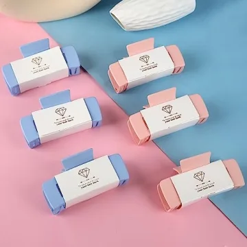 Loanzeg Bridesmaid Hair Claws Elegant 6pc Set Wedding Party Favors