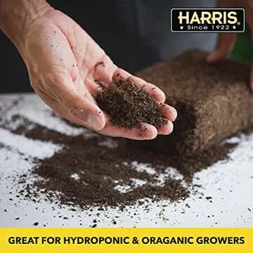Harris Coco Coir Pith, 4 Bricks for Healthy Root Growth