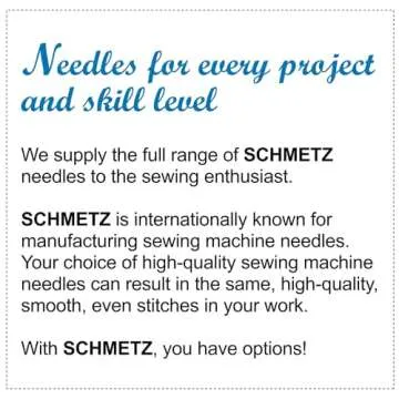 SCHMETZ Heavy Duty Sewing Needle Combo Pack - 15 Needles