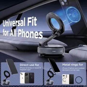 Powerful MSXTTLY Magnetic Phone Holder for All Devices