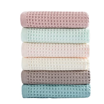 Vibrant 100% Cotton Kitchen Towels Set, Super Absorbent