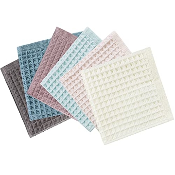 Vibrant 100% Cotton Kitchen Towels Set, Super Absorbent