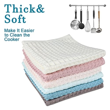 Vibrant 100% Cotton Kitchen Towels Set, Super Absorbent