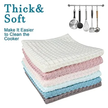 Vibrant 100% Cotton Kitchen Towels Set, Super Absorbent