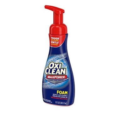 OxiClean MaxForce Foaming Stain Remover 9 oz Effective Cleaner