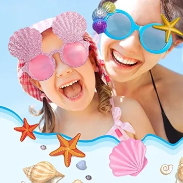 Funny Tropical Sunglasses for Beach and Party Fun