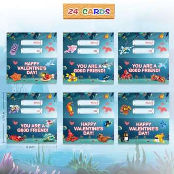 Cute Sea Animal Building Blocks Gift Set for Kids