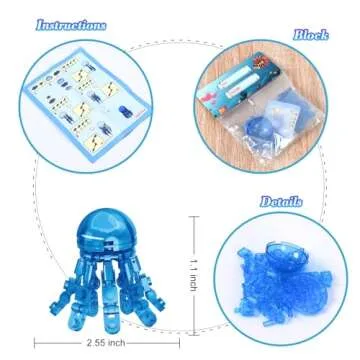 Cute Sea Animal Building Blocks Gift Set for Kids