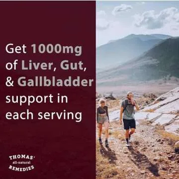 Thomas' all-natural Remedies Tudca 500mg (1000mg Per Serving), 60 Capsules- Tauroursodeoxycholic Acid, Liver Support Supplement- Vegan, Non-GMO, No Filler Capsules