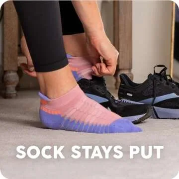 Balega Silver Compression Fit Performance No Show Athletic Running Socks for Men and Women (1 Pair), Midgrey/Aqua, Medium