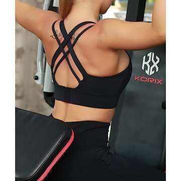 Botel Plus Size Sports Bra for All-Day Comfort and Support