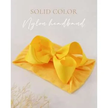 dobois 20pcs Baby Headbands & Bows Set for Girls