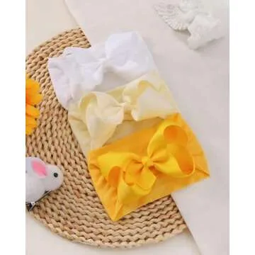 dobois 20pcs Baby Headbands & Bows Set for Girls