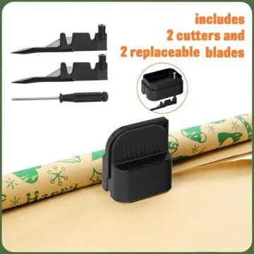 LIZAAL Wrapping Paper Cutter: Fast & Precise Gift Tool