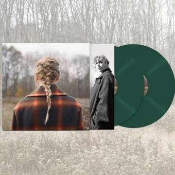 Taylor Swift evermore Transparent Green 2 LP