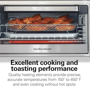 Hamilton Beach® Sure-Crisp® Toaster Oven with Air Fry