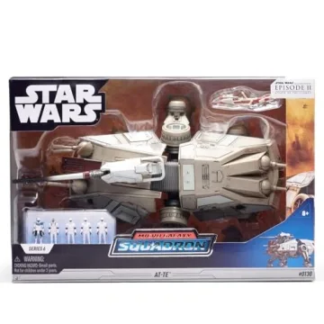 Buy STAR WARS AT-TE Vehicle with 5 Figures and Speeder